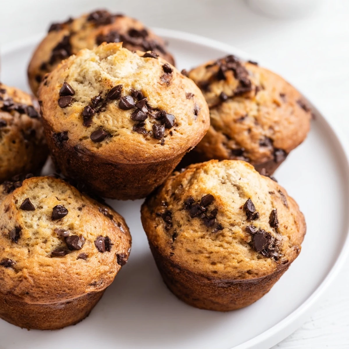 Chocolate Chip Banana Muffins