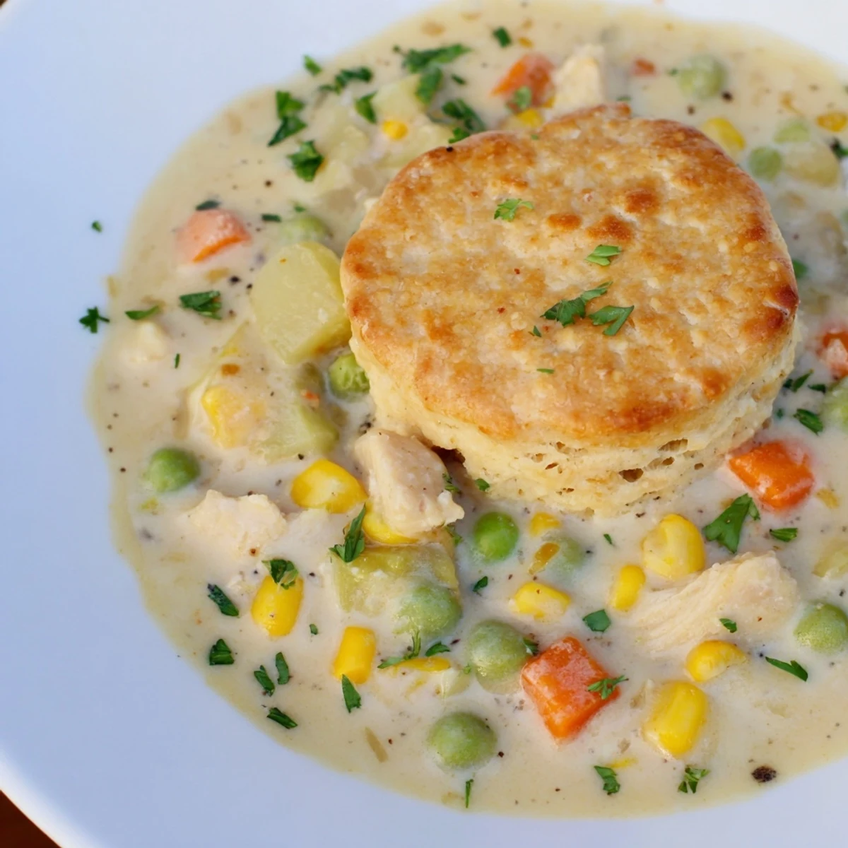 Chicken Pot Pie Soup