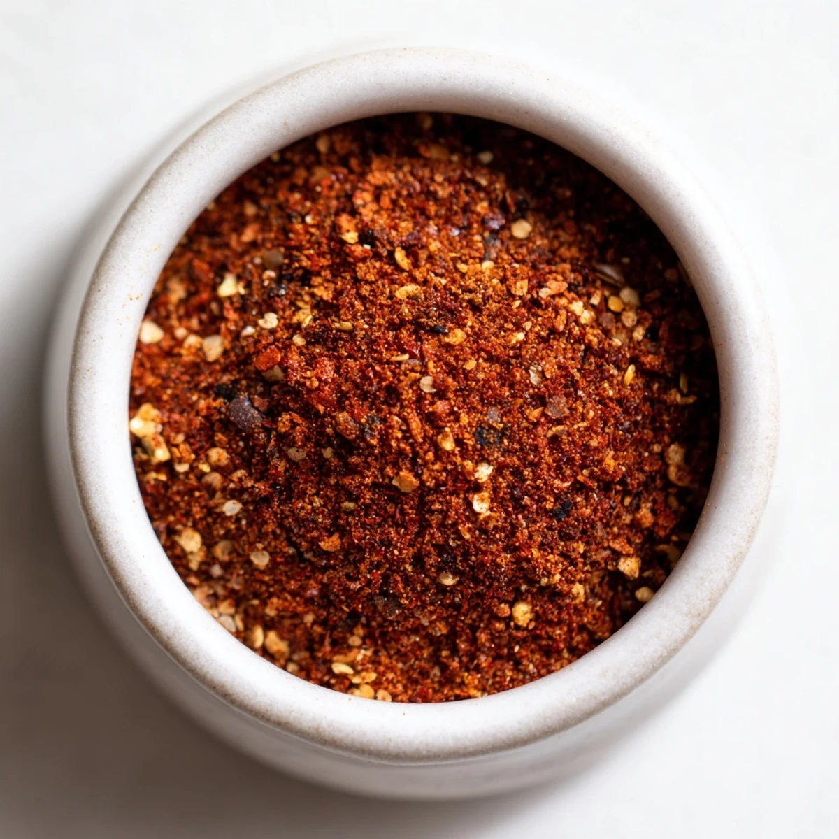 Homemade Taco Seasoning Mix in a clear glass jar beside fresh lime wedges and cilantro.  