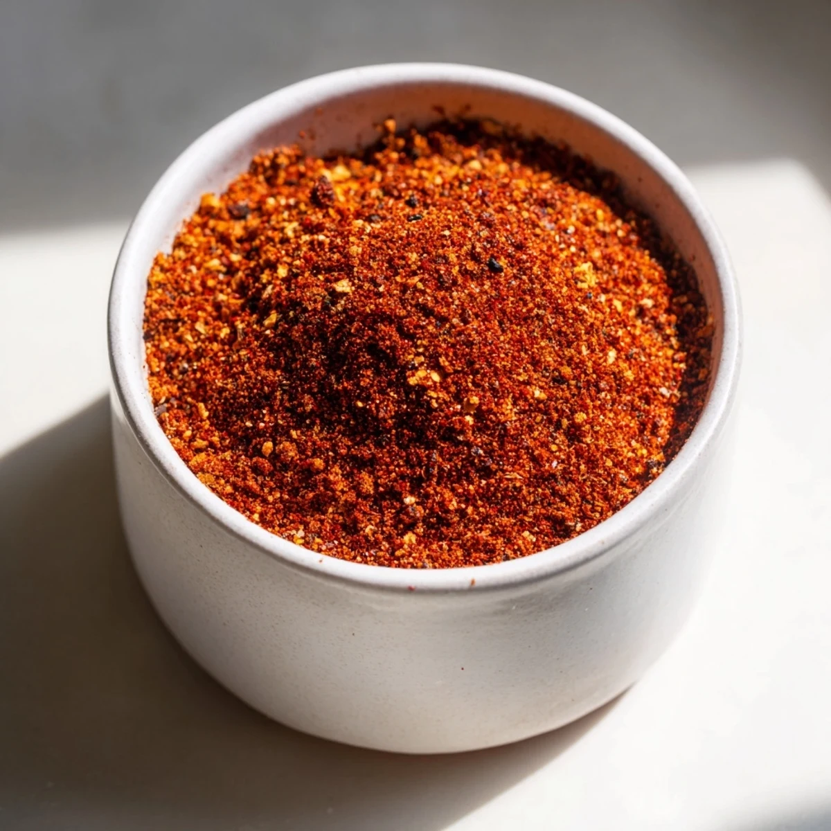 Close-up of Easy Homemade Taco Seasoning Mix ready to season tacos, burritos, and more.  
