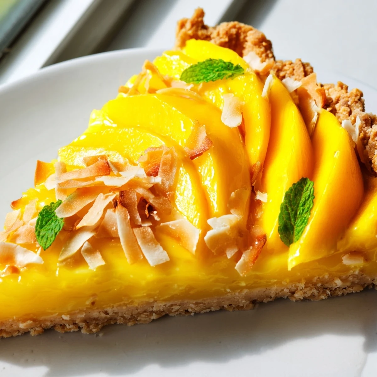 Mango Curd Tart