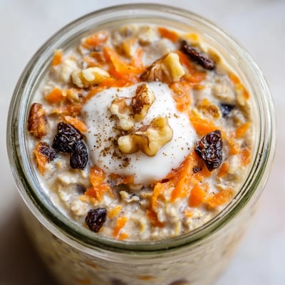 Carrot Cake Overnight Oats