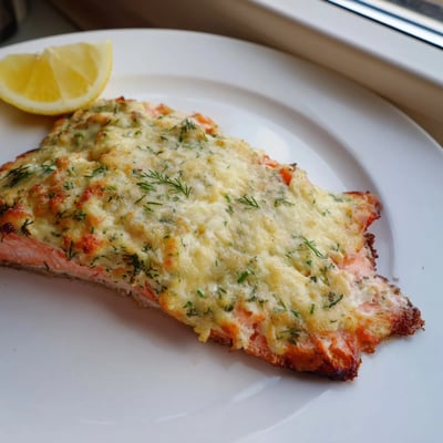 Creamy Boursin Baked Salmon