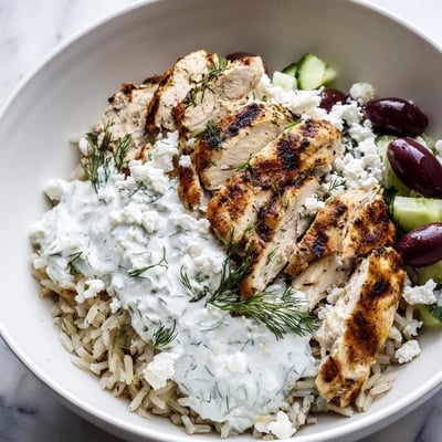 Greek Chicken Bowls